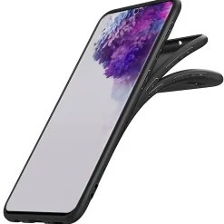 Samsung Galaxy S20 - Slim Silikon Backcover Schwarz