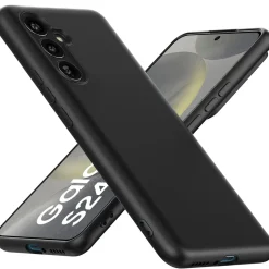 Samsung Galaxy S24 - Slim Silikon Backcover Schwarz
