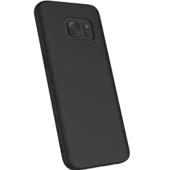 Samsung Galaxy S7 - Slim Silikon Backcover Schwarz