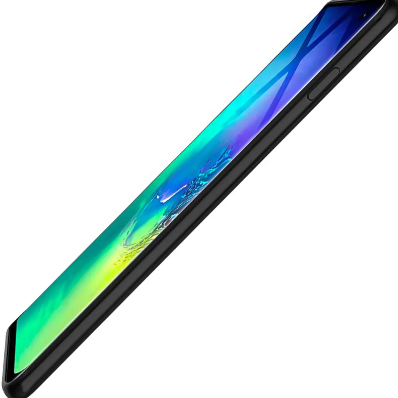 Samsung Galaxy S10 - Slim Silikon Backcover Schwarz