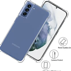 Samsung Galaxy S21 - Stoßfestes Clear Case