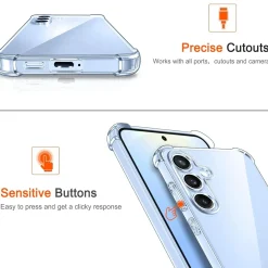 Samsung Galaxy S25 - Stoßfestes Clear Case