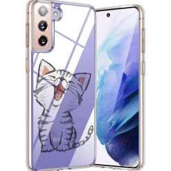 Samsung Galaxy S21 - TPU Case mit Motivdruck