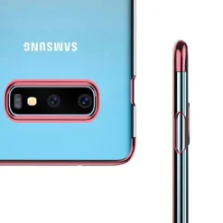 Samsung Galaxy S10 - Transparente Hülle mit Akzenten