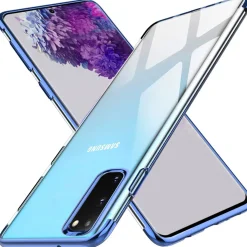 Samsung Galaxy S20 - Transparente Hülle mit Akzenten