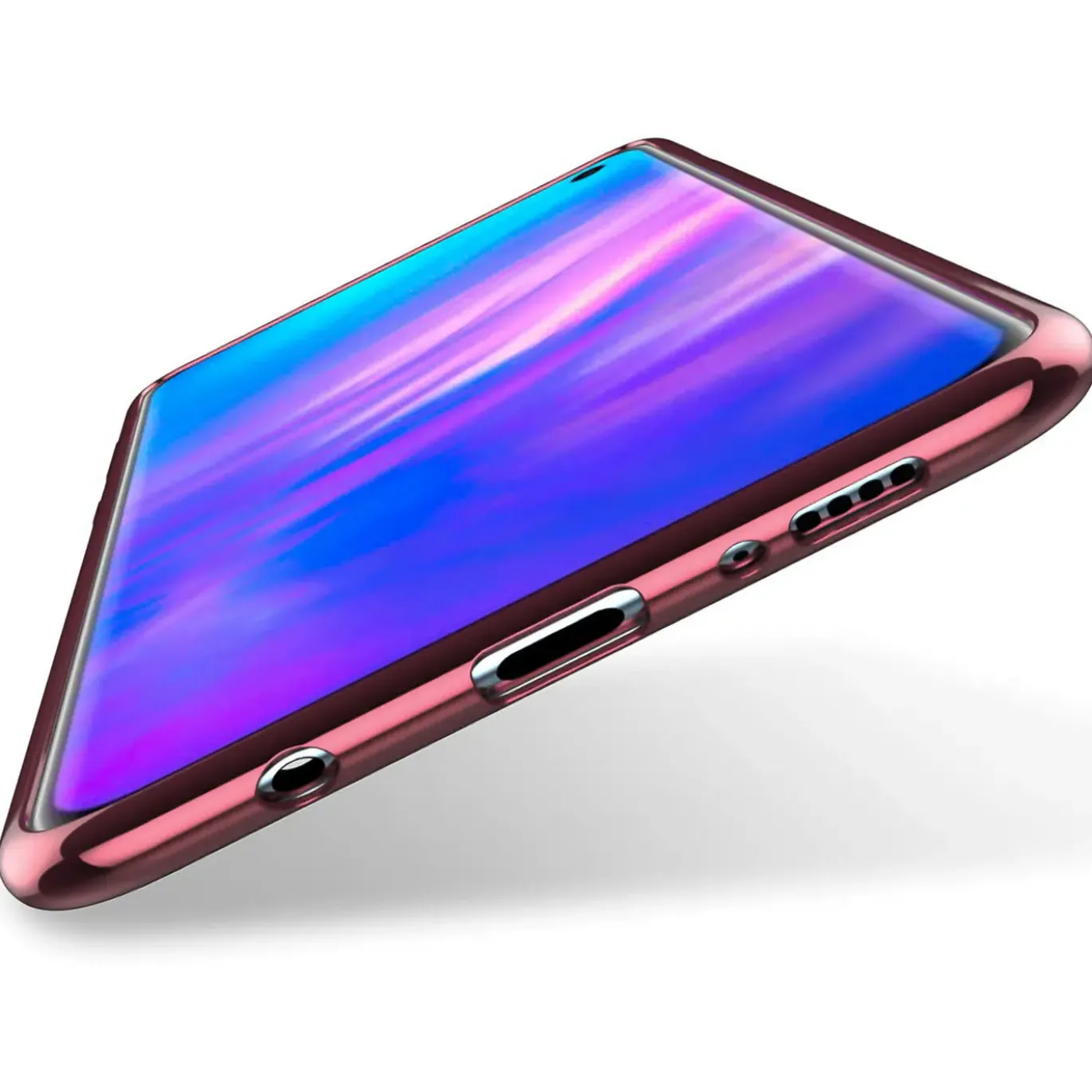 Samsung Galaxy S20 - Transparente Hülle mit Akzenten