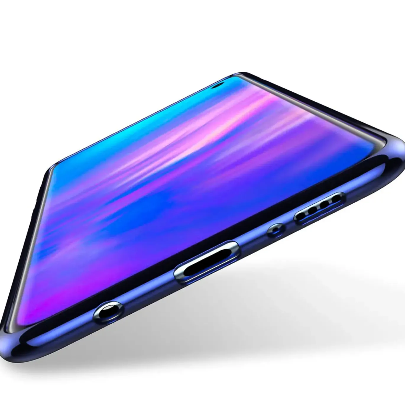 Samsung Galaxy S20 - Transparente Hülle mit Akzenten
