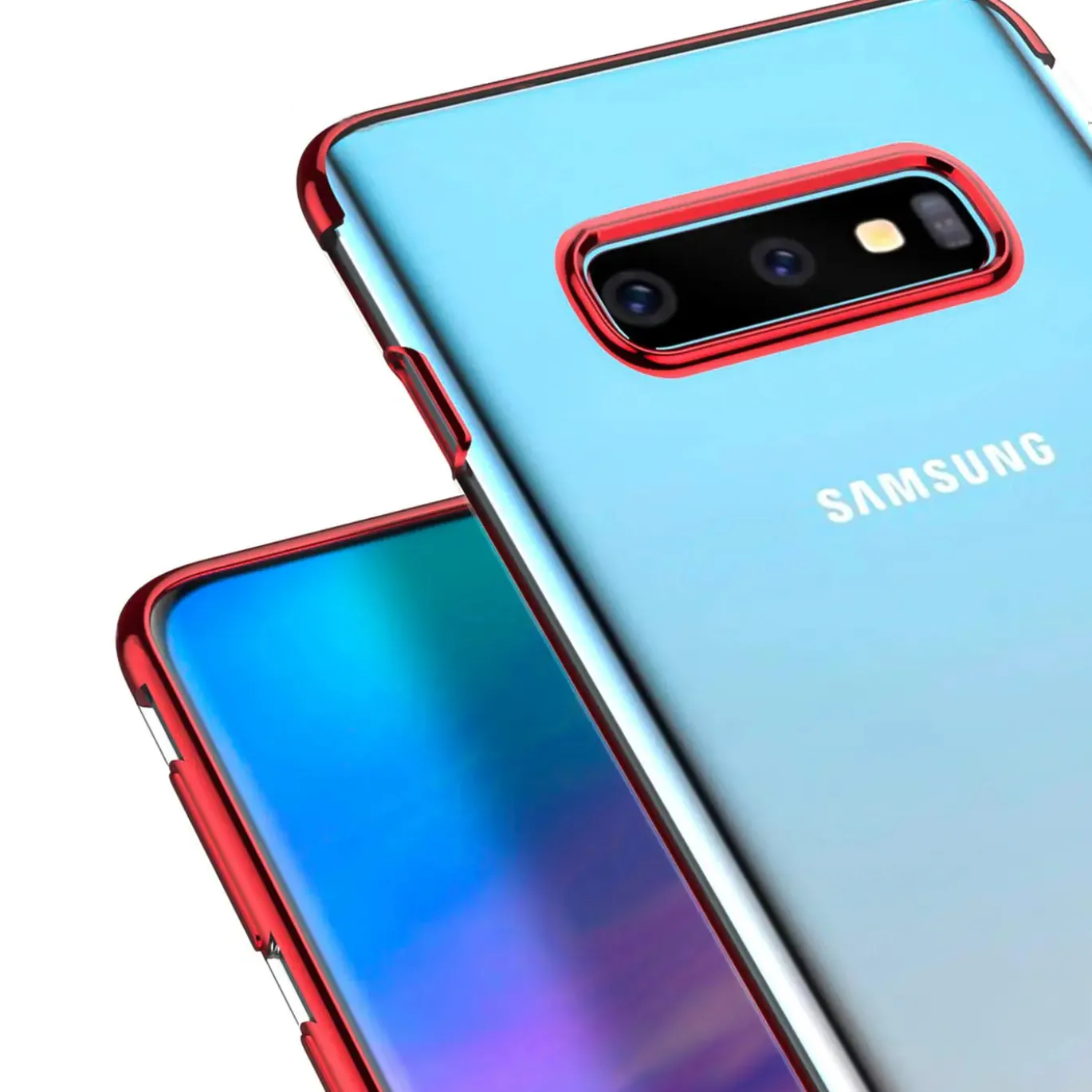 Samsung Galaxy S6 - Transparente Hülle mit Akzenten