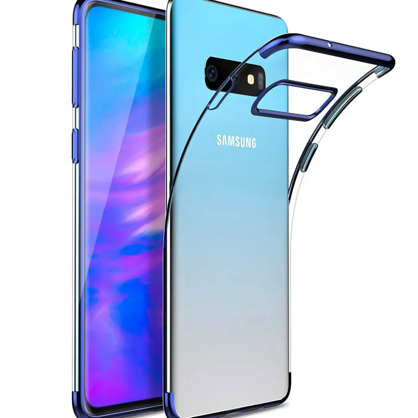 Samsung Galaxy S6 - Transparente Hülle mit Akzenten