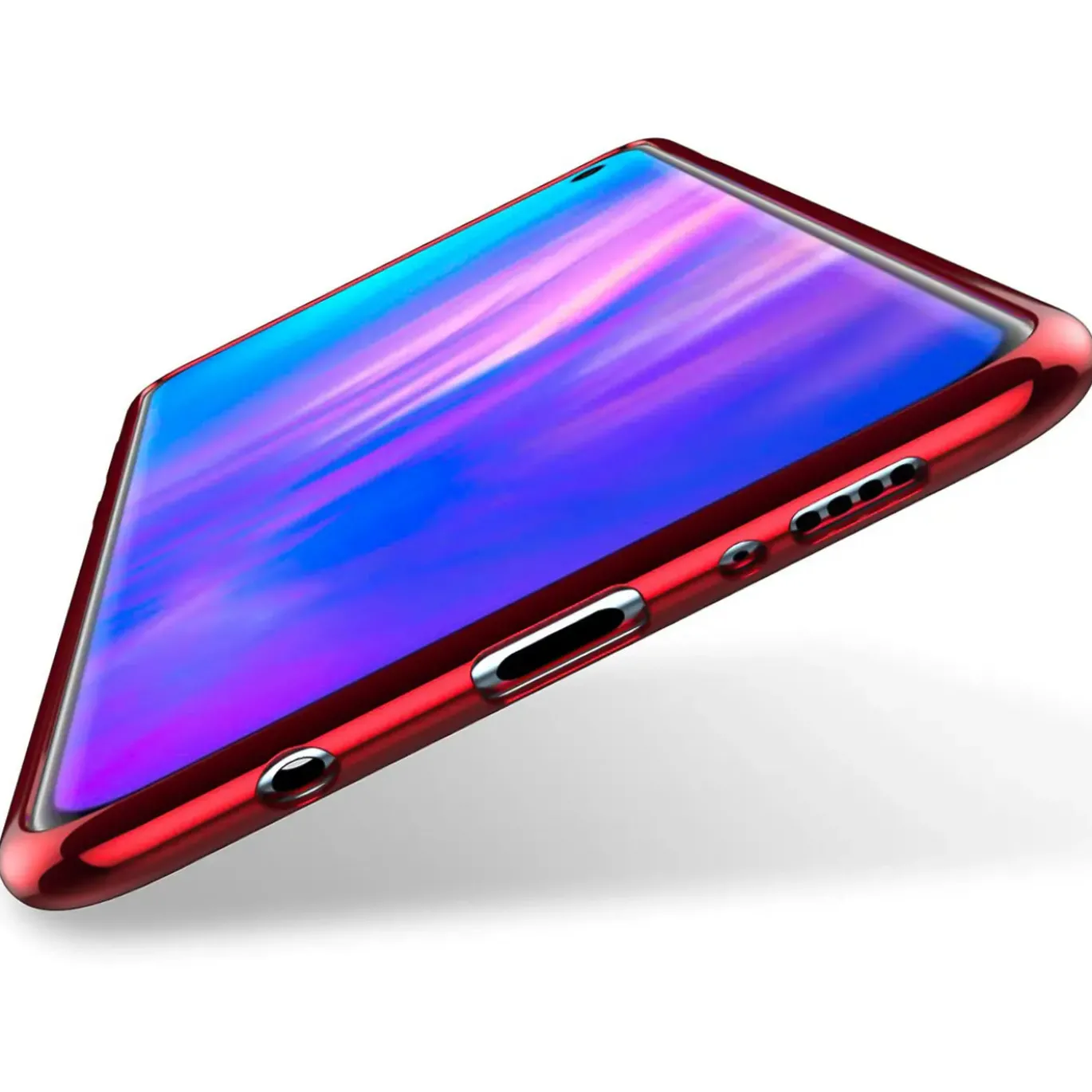 Samsung Galaxy S6 - Transparente Hülle mit Akzenten