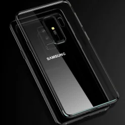 Samsung Galaxy S9 - Transparente Hülle mit Akzenten