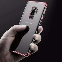 Samsung Galaxy S9 - Transparente Hülle mit Akzenten