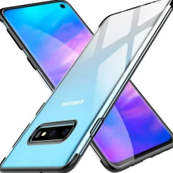 Samsung Galaxy S7 - Transparente Hülle mit Akzenten