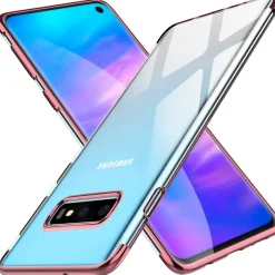 Samsung Galaxy S7 - Transparente Hülle mit Akzenten