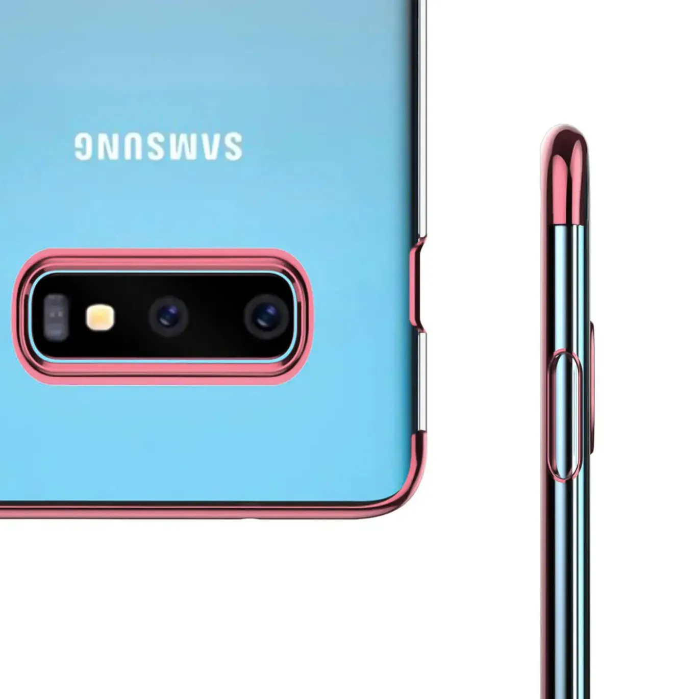 Samsung Galaxy S7 - Transparente Hülle mit Akzenten