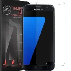 Samsung Galaxy S7 - 2x 9H Panzer Glasfolie, Displayfolie