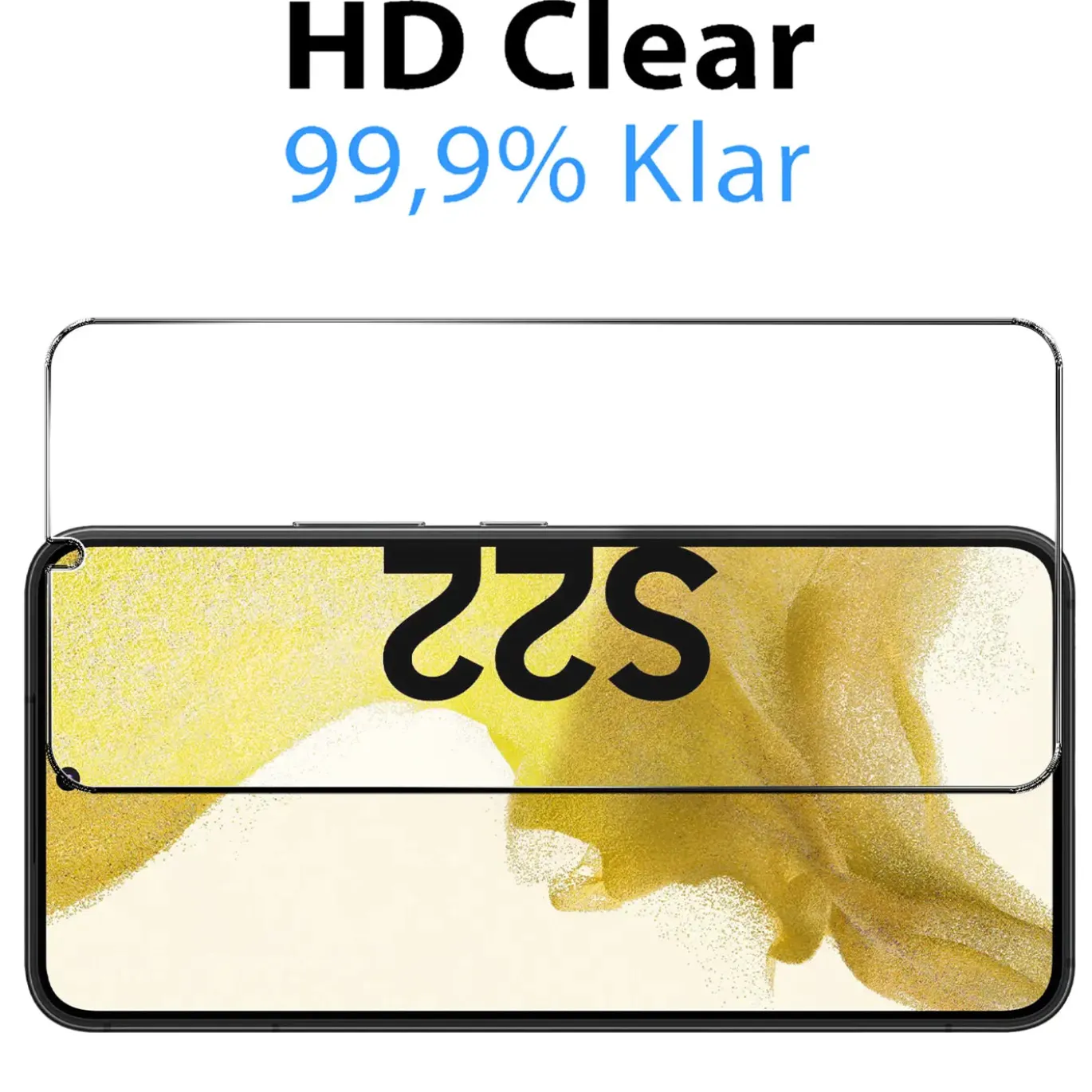 Samsung Galaxy S22 - 2x 9H Panzer Glasfolie, Displayfolie
