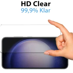 Samsung Galaxy S23 - 2x 9H Panzer Glasfolie, Displayfolie