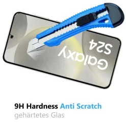 Samsung Galaxy S24 - 2x 9H Panzer Glasfolie, Displayfolie