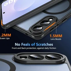 Samsung Galaxy S25 Edge - Farbige MagSafe Hülle mit Kameraschutz