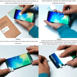 Samsung Galaxy S7 Edge - Fullscreen TPU Panzerglas, 2 Stück