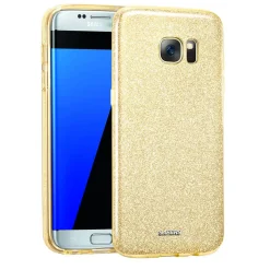 Samsung Galaxy S7 Edge - Glitzer TPU Hülle