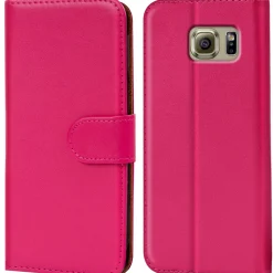 Samsung Galaxy S6 Edge - Klapphülle mit Kartenfächern