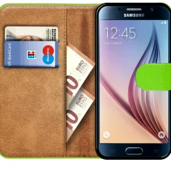 Samsung Galaxy S6 Edge - Klapphülle mit Kartenfächern