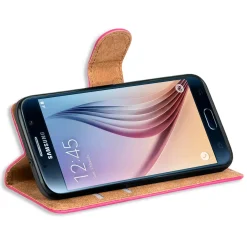 Samsung Galaxy S6 Edge - Klapphülle mit Kartenfächern