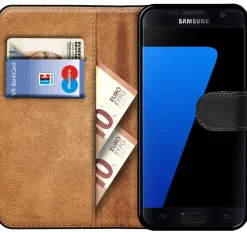 Samsung Galaxy S7 Edge - Klapphülle mit Kartenfächern