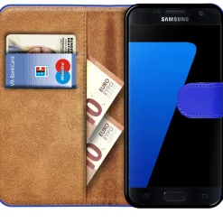 Samsung Galaxy S7 Edge - Klapphülle mit Kartenfächern
