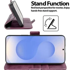 Samsung Galaxy S25 Edge - Robuste Klapphülle mit RFID Block