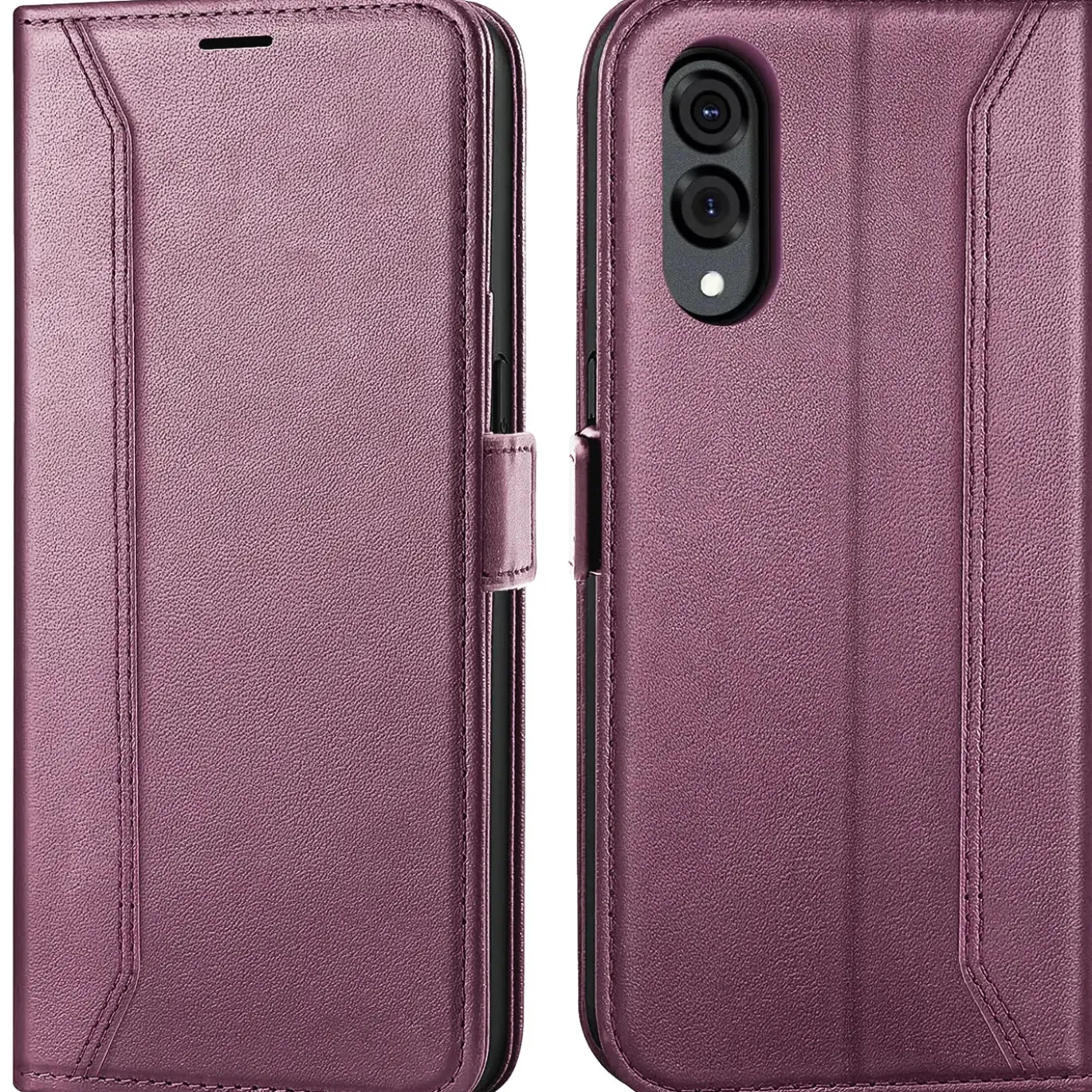 Samsung Galaxy S25 Edge - Robuste Klapphülle mit RFID Block