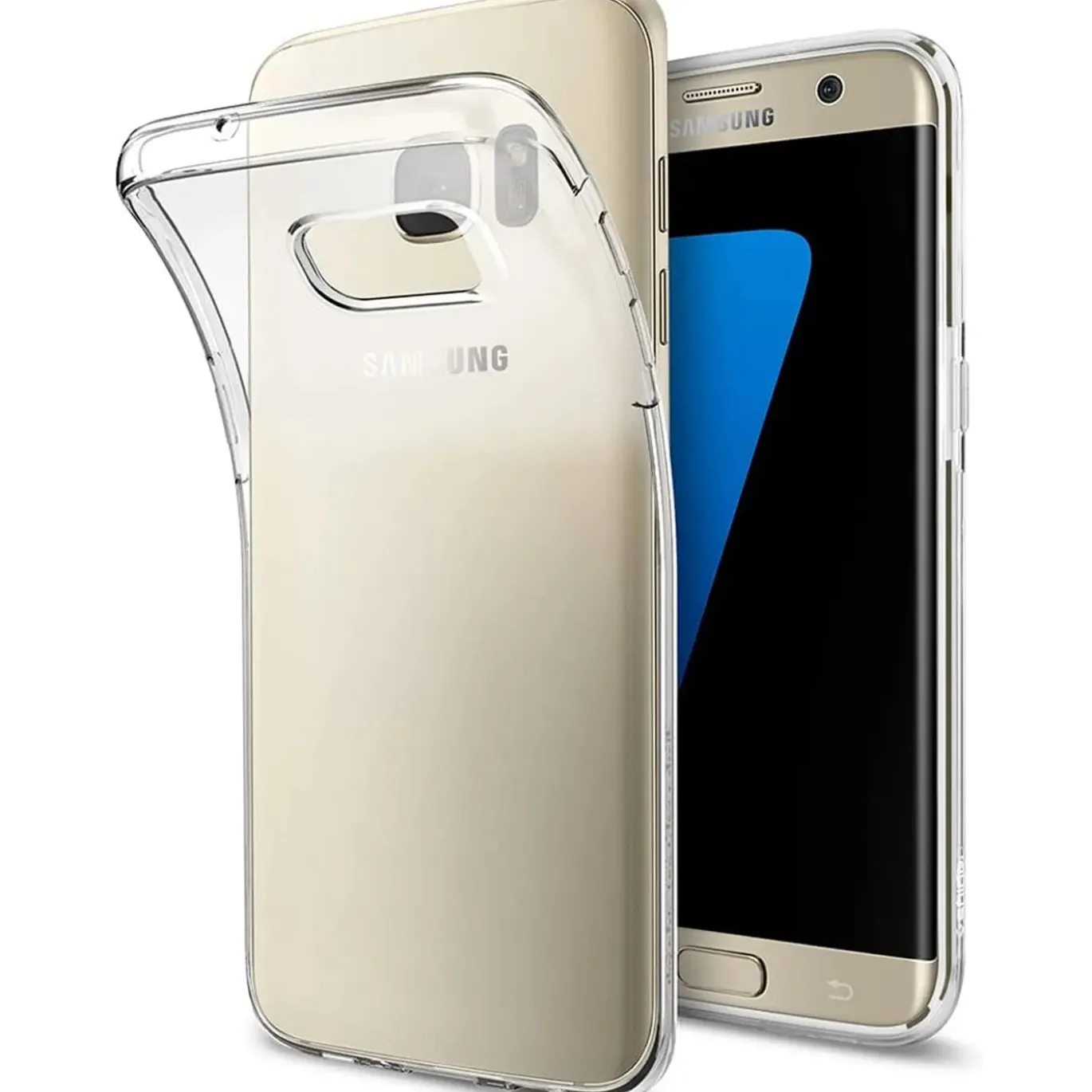 Samsung Galaxy S7 Edge - Slim Clear Case Hülle