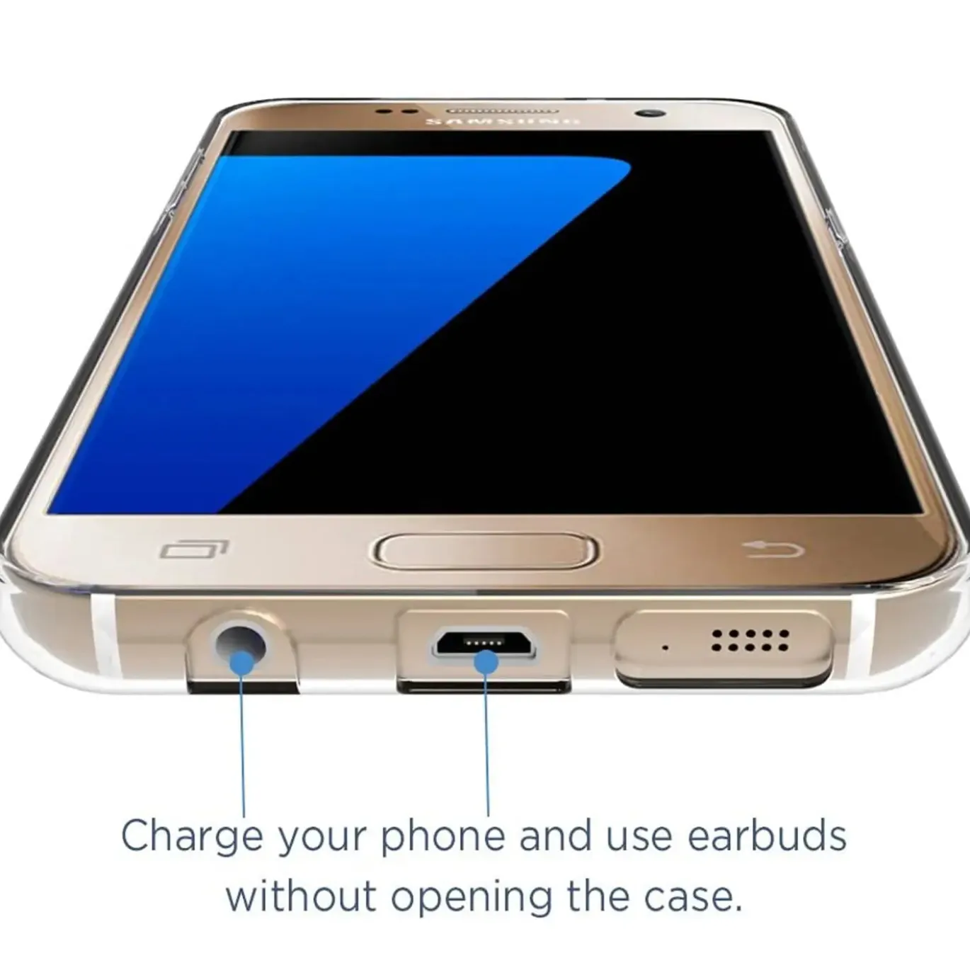 Samsung Galaxy S7 Edge - Slim Clear Case Hülle