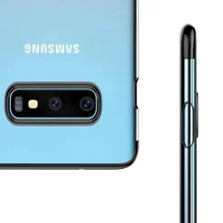 Samsung Galaxy S6 Edge - Transparente Hülle mit Akzenten