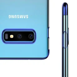 Samsung Galaxy S6 Edge - Transparente Hülle mit Akzenten