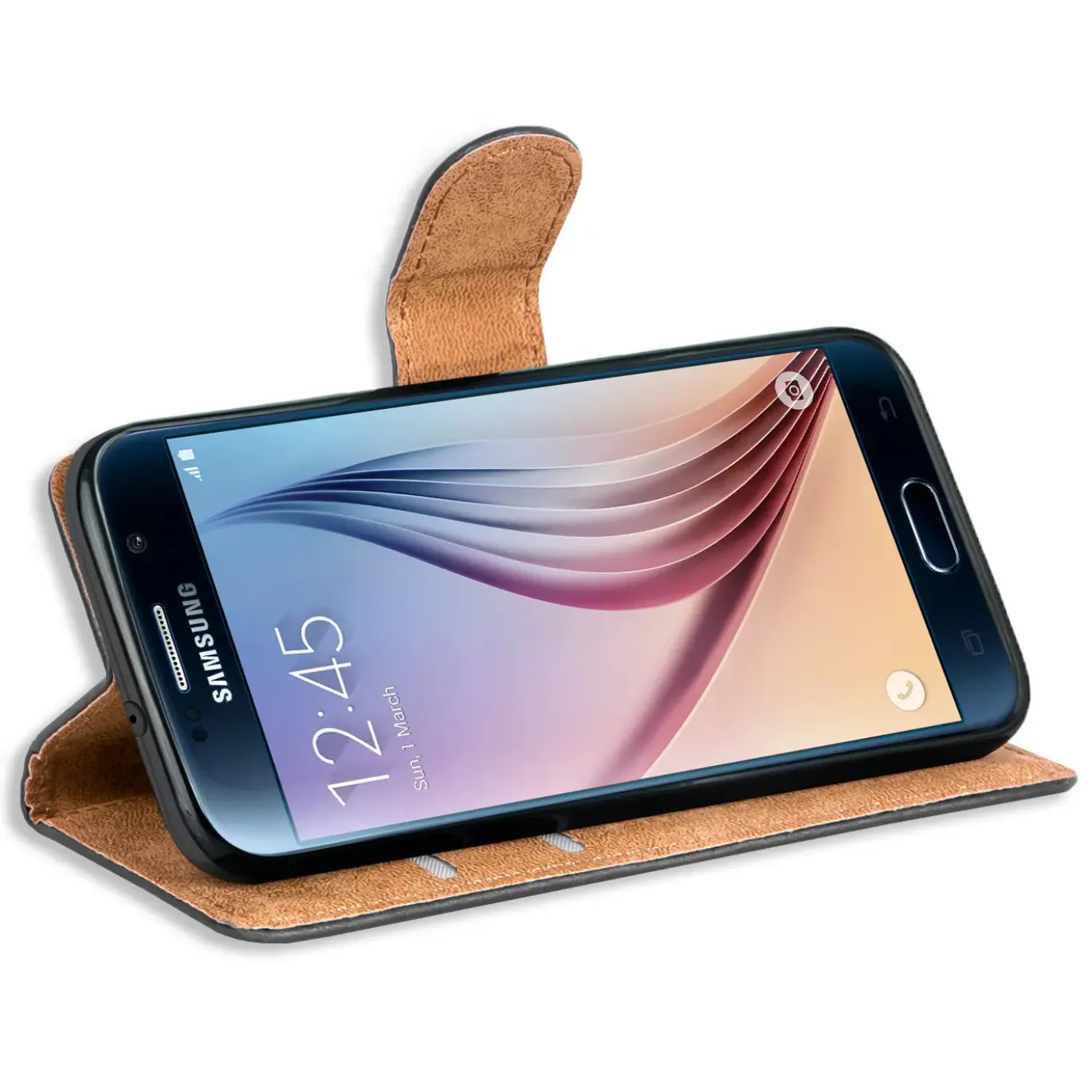 Samsung Galaxy S6 Edge Plus - Klapphülle mit Kartenfächern
