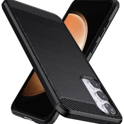 Samsung Galaxy S23 FE - Carbon Case Hülle, stoßfest