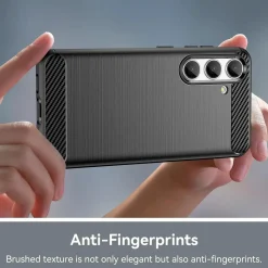 Samsung Galaxy S24 FE - Carbon Case Hülle, stoßfest