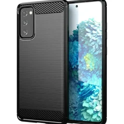 Samsung Galaxy S20 FE - Carbon Case Hülle, stoßfest