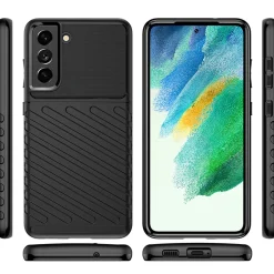 Samsung Galaxy S21 FE - Elegante Hülle stoßfest & stylisch