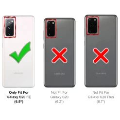 Samsung Galaxy S20 FE - Glitzer TPU Hülle