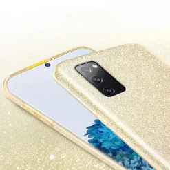 Samsung Galaxy S20 FE - Glitzer TPU Hülle