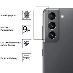 Samsung Galaxy S21 FE - 9H Displayschutzfolie 2x Display & Kamera
