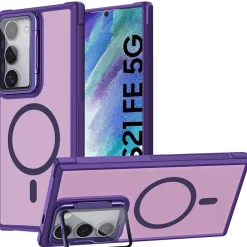 Samsung Galaxy S21 FE - MagSafe Hülle mit Glas & Schutzfunktion