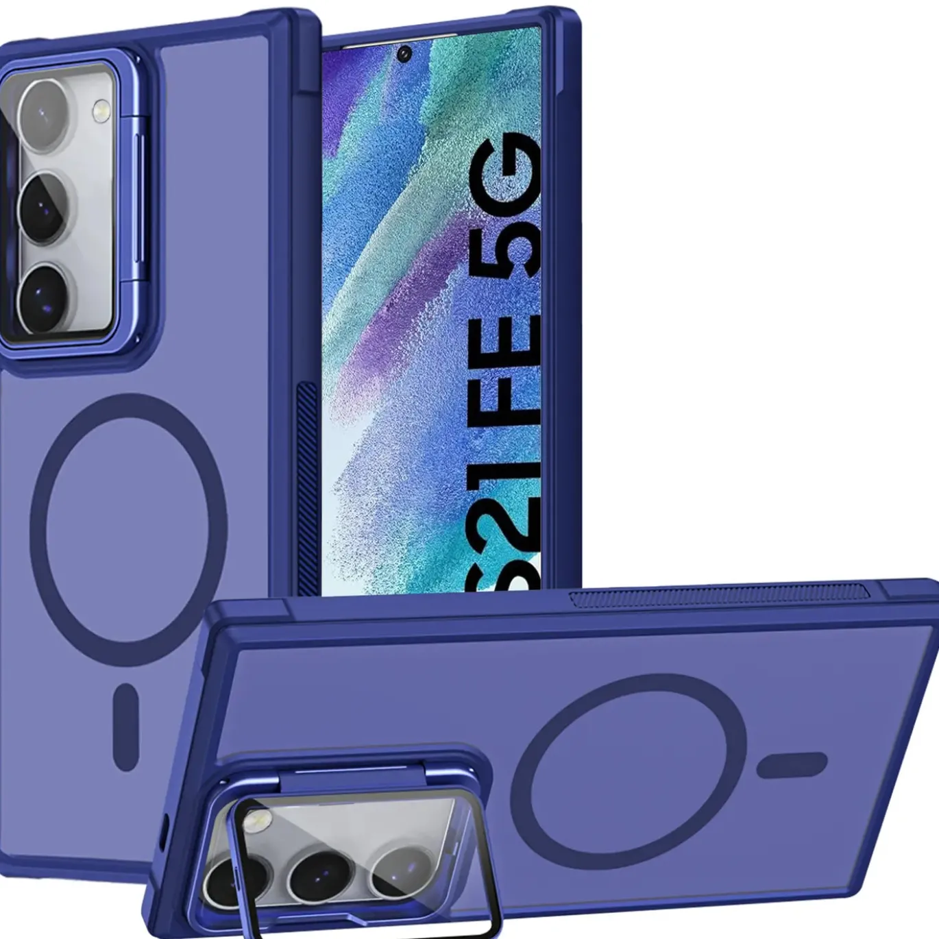 Samsung Galaxy S21 FE - MagSafe Hülle mit Glas & Schutzfunktion