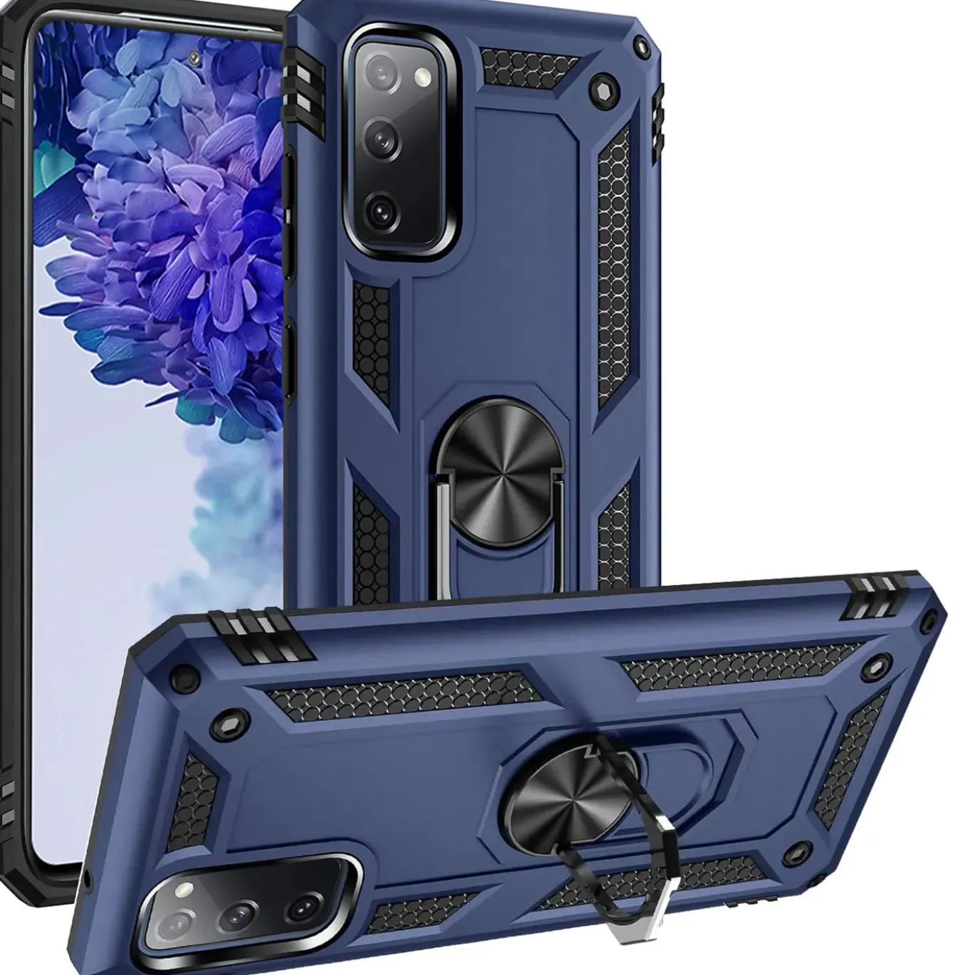 Samsung Galaxy S20 FE - Outdoor Hardcase mit Ringhalter