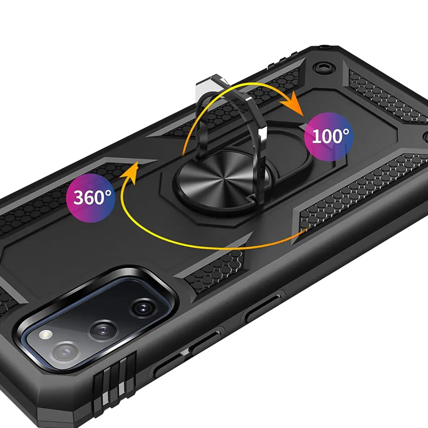 Samsung Galaxy S20 FE - Outdoor Hardcase mit Ringhalter