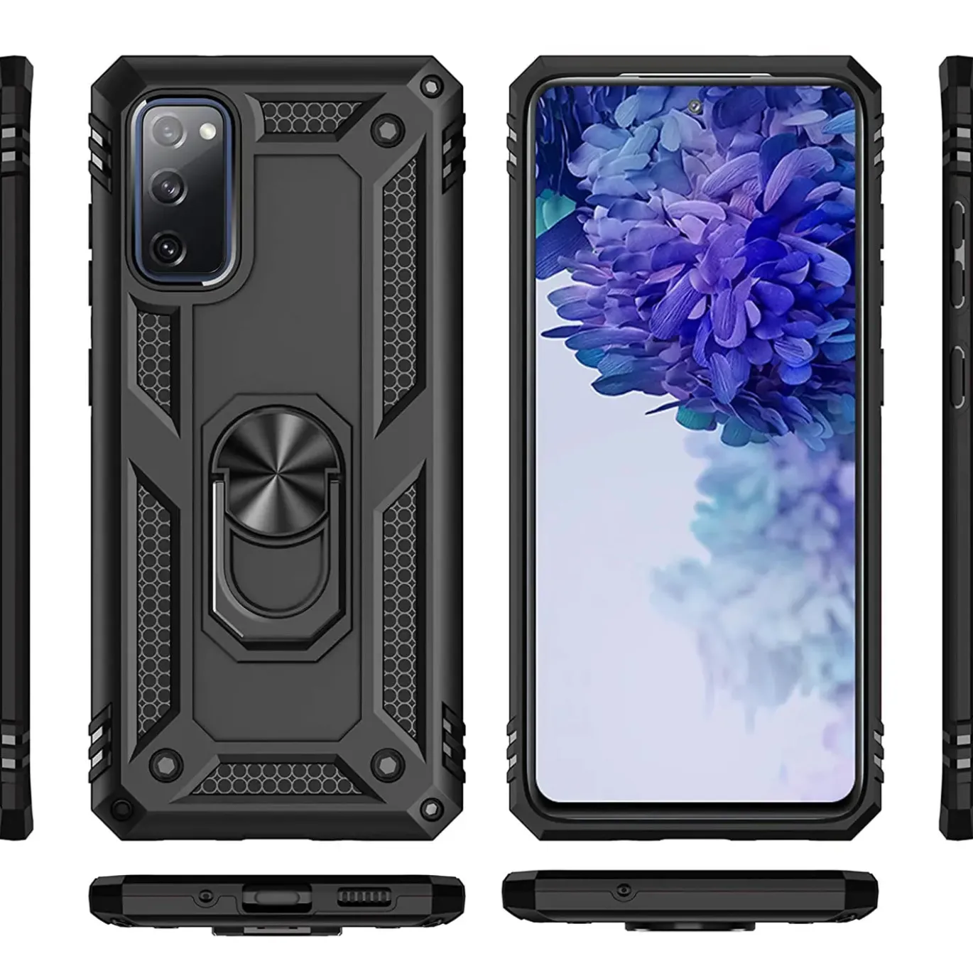 Samsung Galaxy S20 FE - Outdoor Hardcase mit Ringhalter